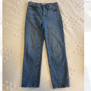 Madewell Classic Straight Jean